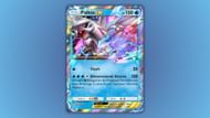 Palkia ex's card as seen in the game (Image via The Pokemon Company)